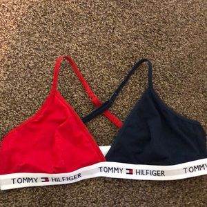 tommy hilfiger triangle bralette